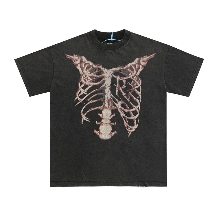 Doberman Print Distressed T-Shirt photo 4