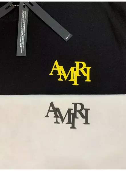 Amiri Champagne Glass Graphic Black T-Shirt - 10
