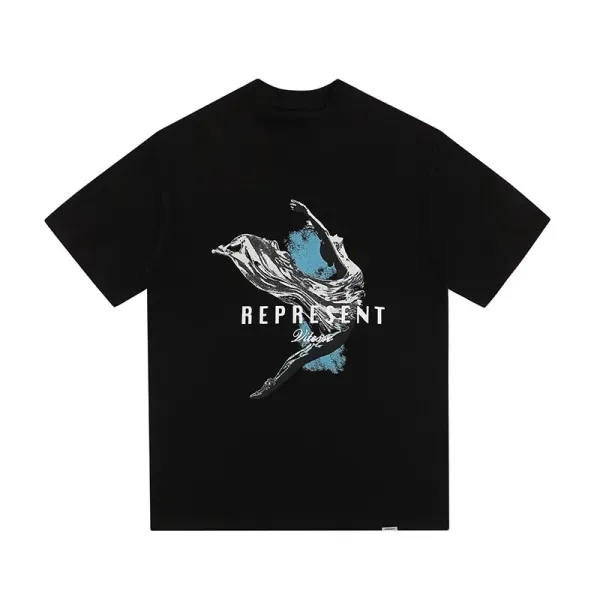 Represent Dance Graphic Black T-Shirt - 1