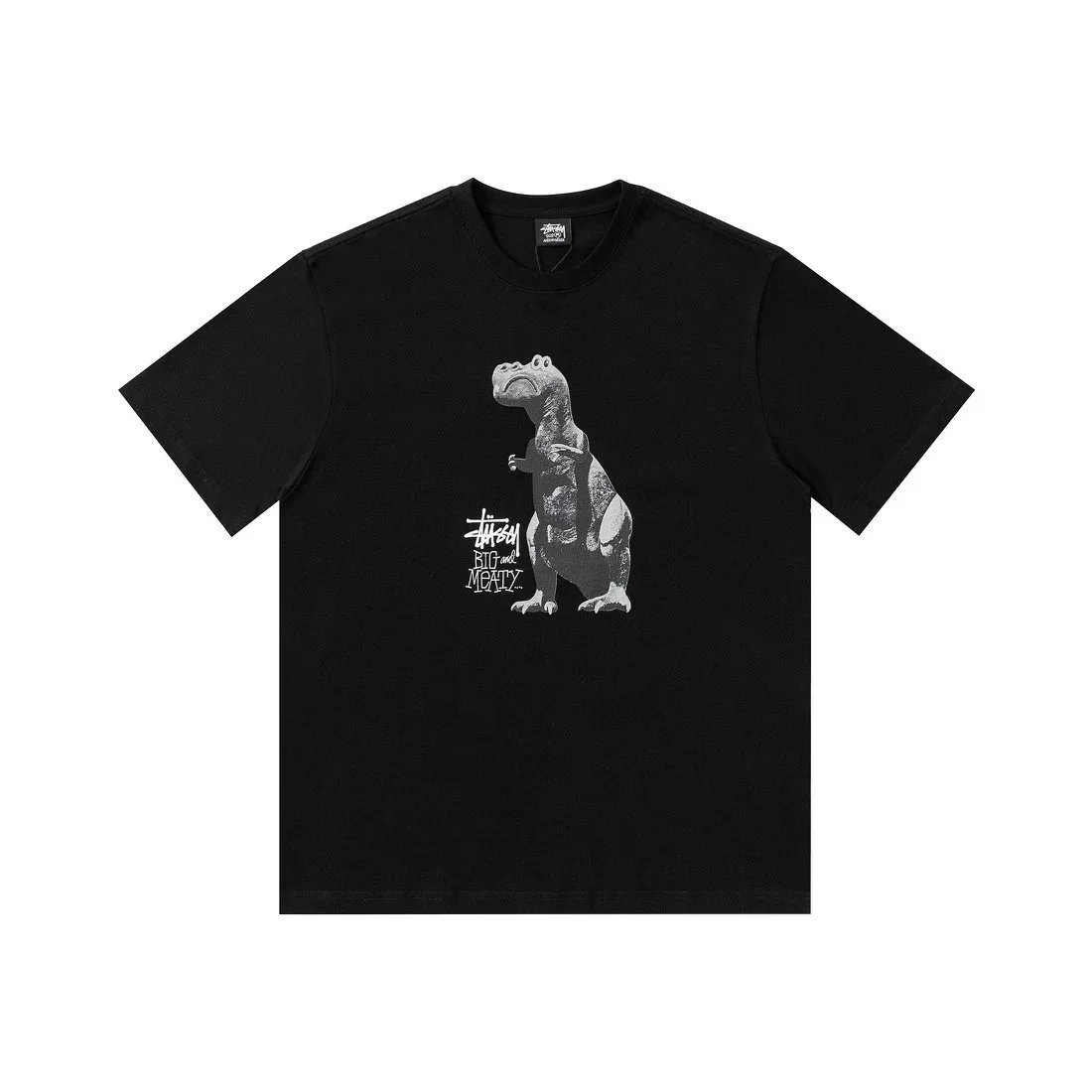 Stussy Big Meaty Dinosaur Print T-Shirt photo 3