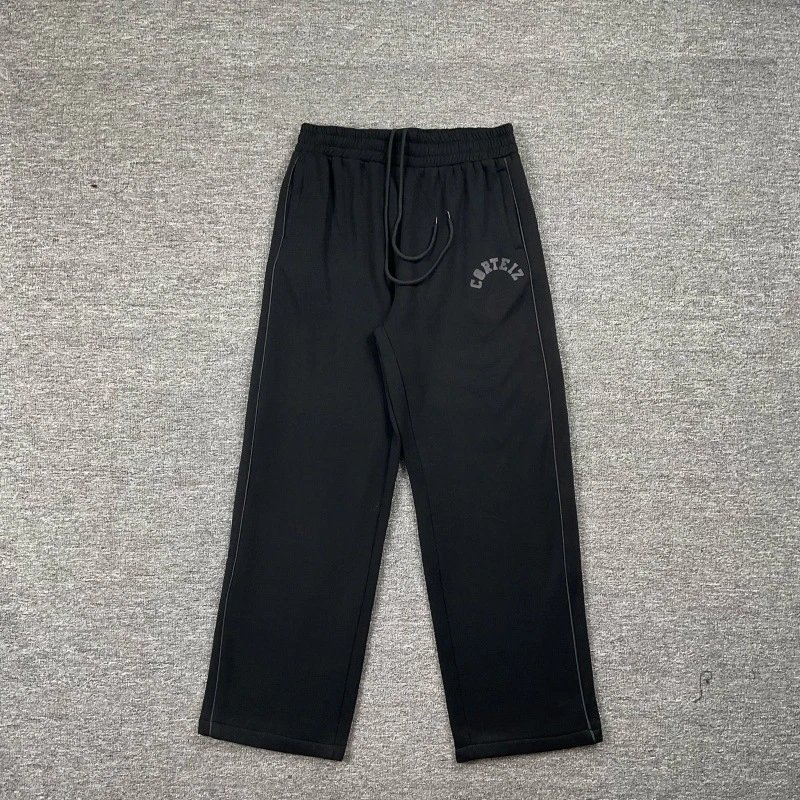 Letter Print Fleece Cargo Pants photo 3