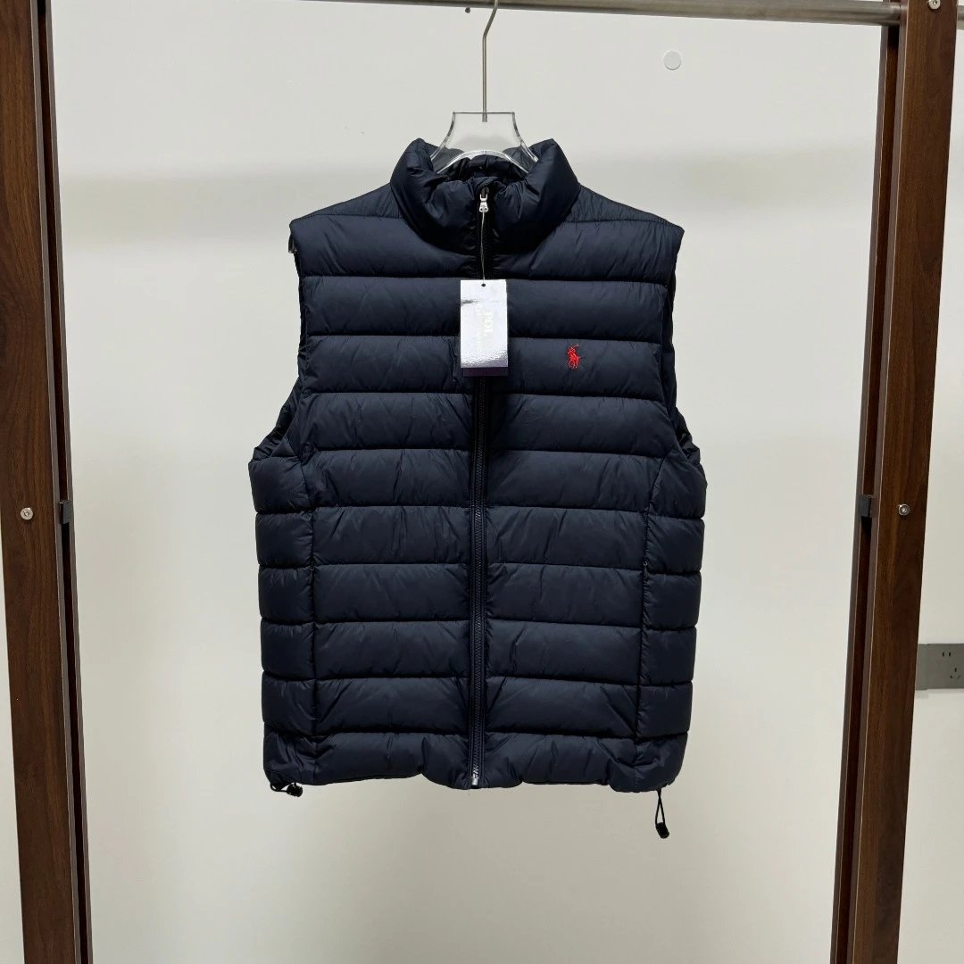 Quilted Embroidered Stand Collar Vest photo 7