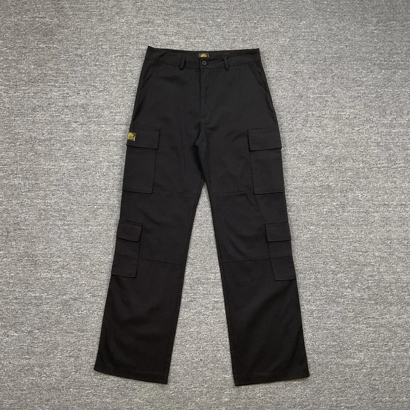 American trendy street work wear straight casual camouflage trousers for men product image