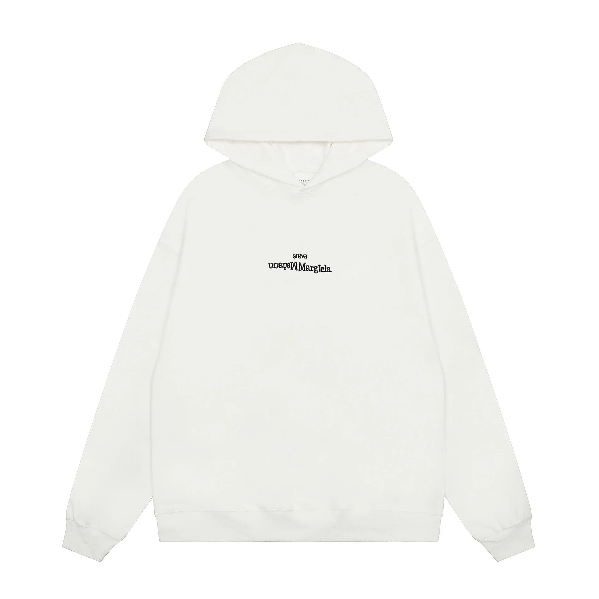 MM6 Autumn and Winter Loose Jacket Casual Hooded Sweatshirt Trendy Print