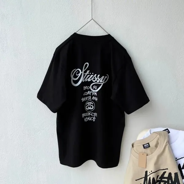 Stussy City Series Graphic T-Shirt Black - 1