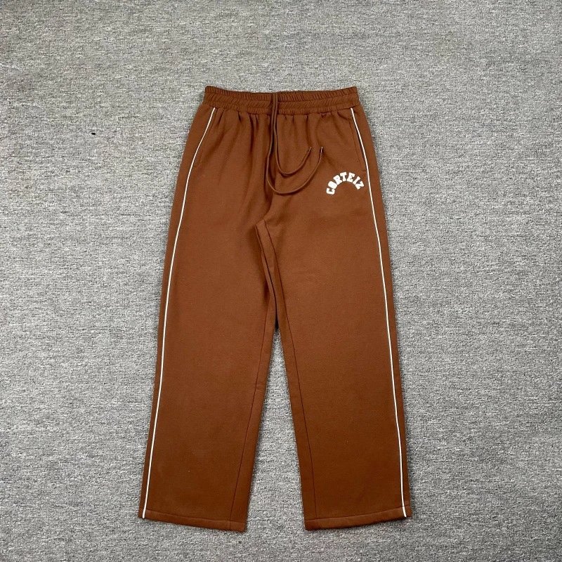 Letter Print Fleece Cargo Pants photo 5