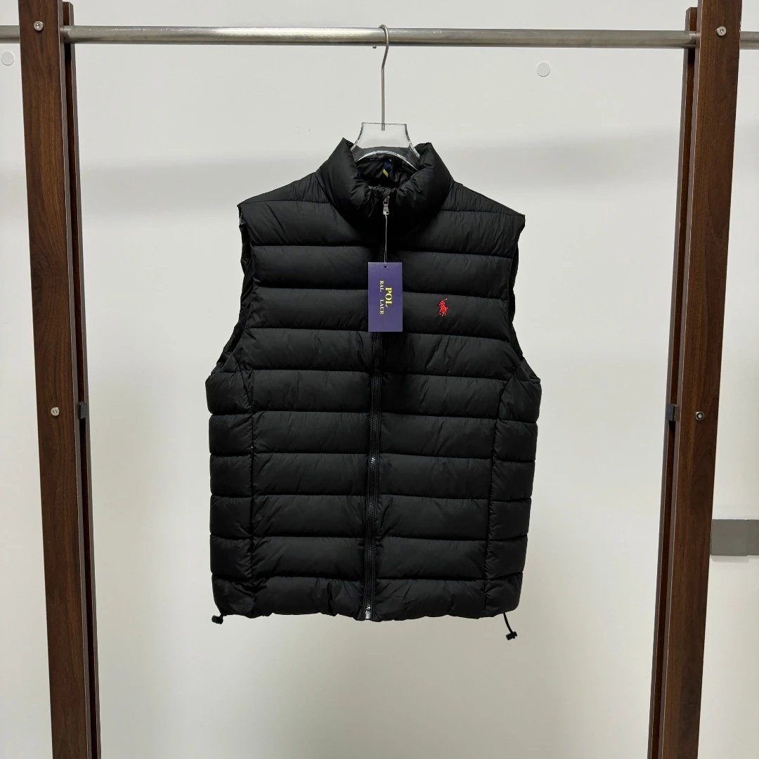 Quilted Embroidered Stand Collar Vest photo 8