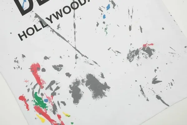 Gallery Dept. Paint Splatter Oversized T-Shirt White - 6