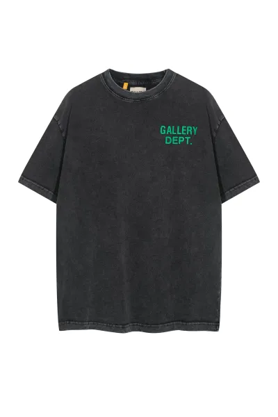 Gallery Dept. Washed Black Graphic T-Shirt - 4