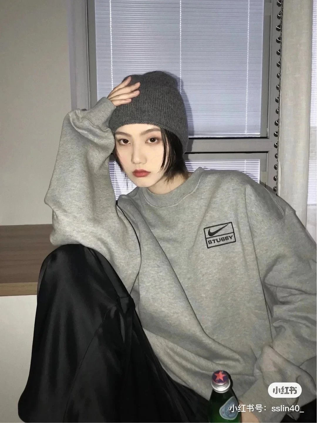Nike x Stussy Tokyo Limited Hoodie Grey