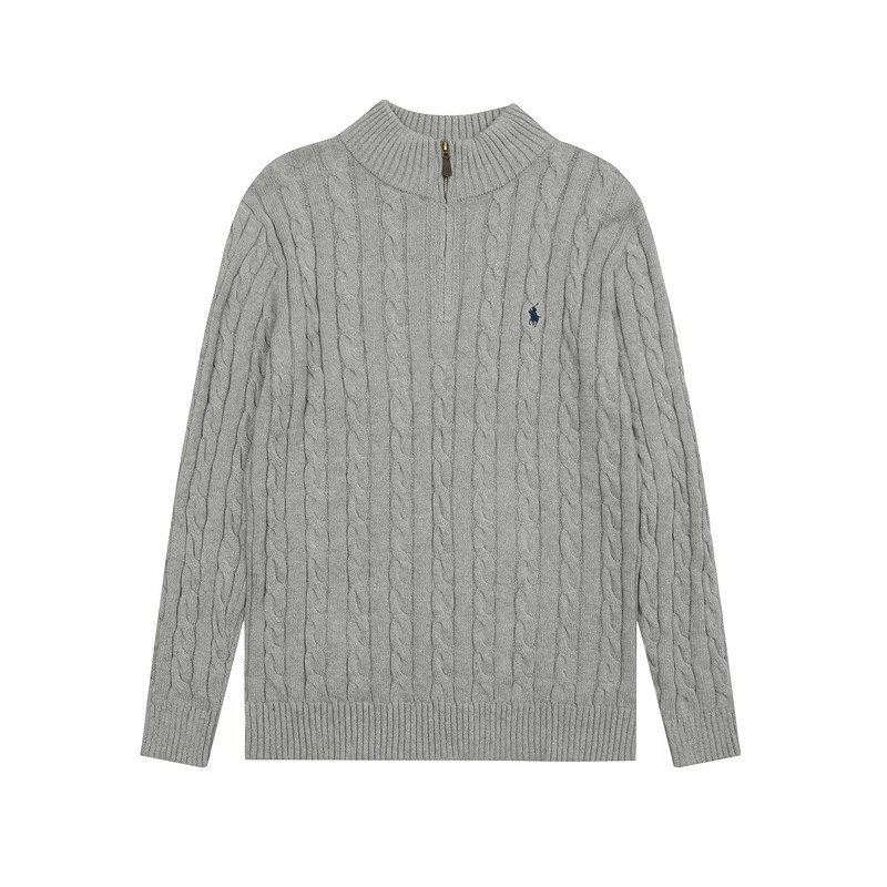 Half Zip Cable Knit Sweater photo 3