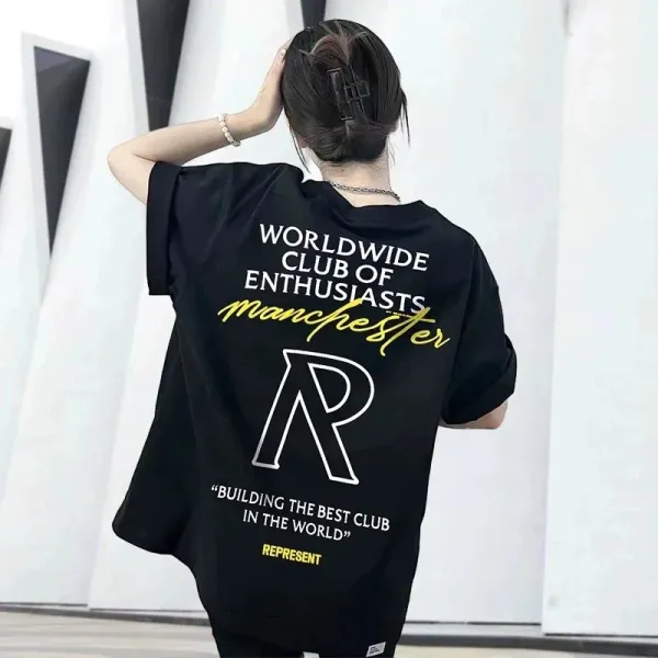 Represent Worldwide Club of Enthusiasts Manchester Black T-Shirt - 9