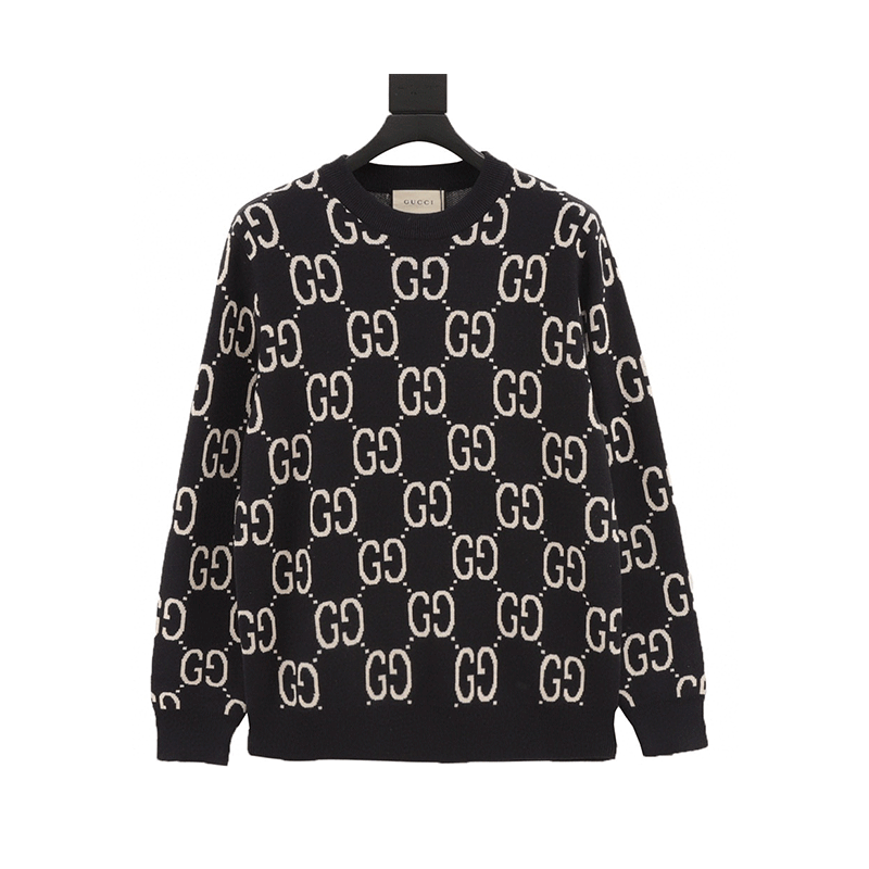 Gucci Double G Jacquard Sweater
