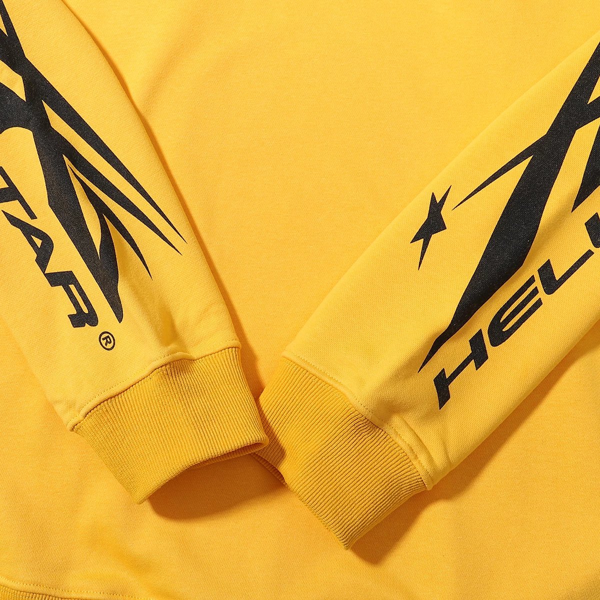 Design Flame Print Yellow Sweatpants - 18
