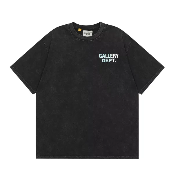 Gallery Dept. Acid Wash Black T-Shirt - 34