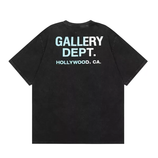 Gallery Dept. Acid Wash Black T-Shirt - 35
