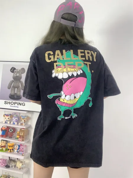 Gallery Dept Tom Green Graphic Washed Black T-Shirt - 27