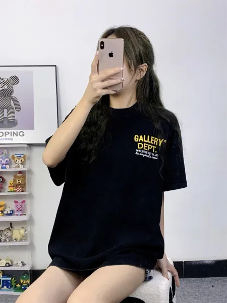 Gallery Dept Tom Green Graphic Washed Black T-Shirt - 38