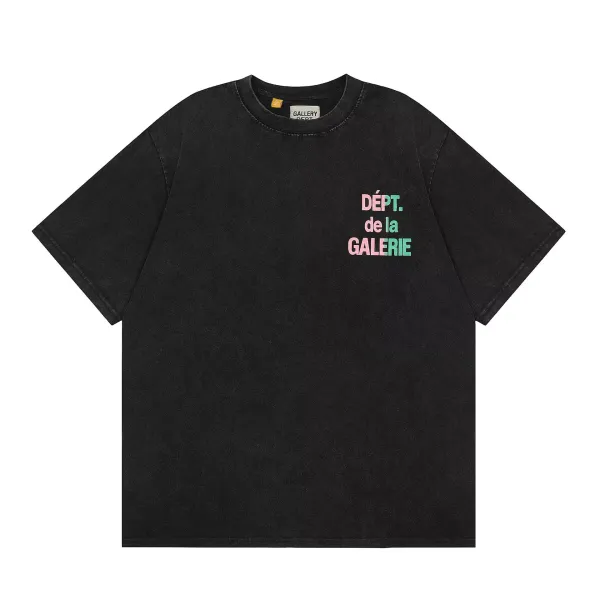 Gallery Dept. Acid Wash Black T-Shirt - 21