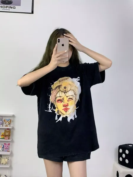 Gallery Dept Tom Green Graphic Washed Black T-Shirt - 9