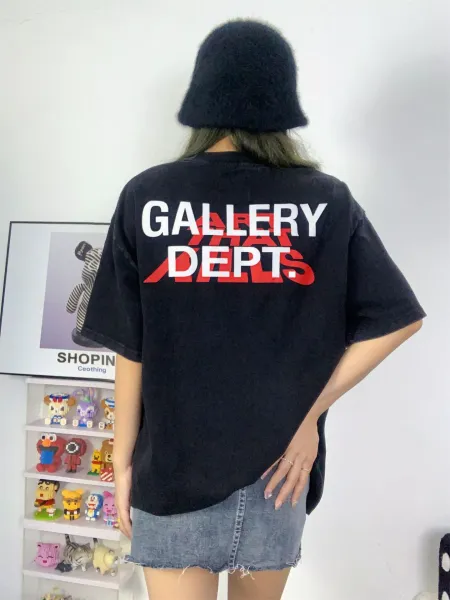Gallery Dept Tom Green Graphic Washed Black T-Shirt - 23