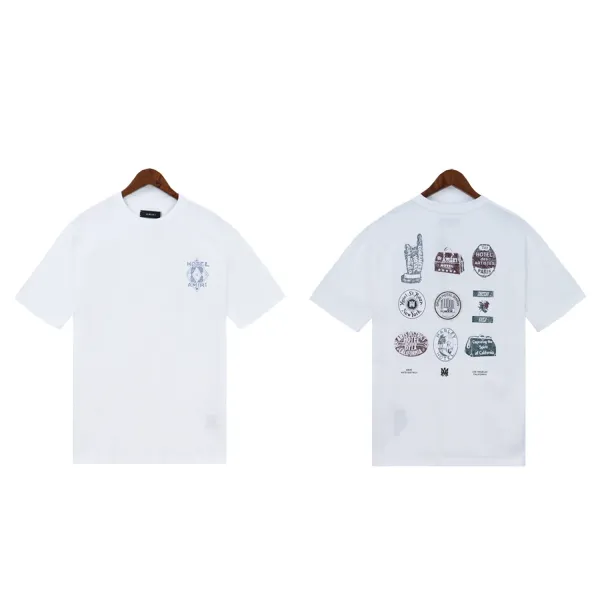 Amiri Snake Logo Graphic T-Shirt Black - 17