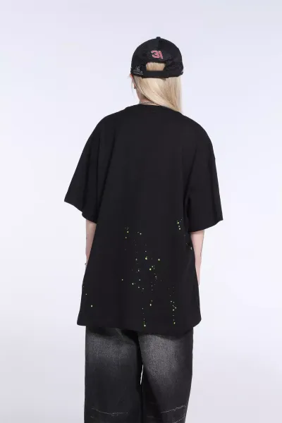 Gallery Dept Odept Drave Graphic Print T-Shirt Black - 19