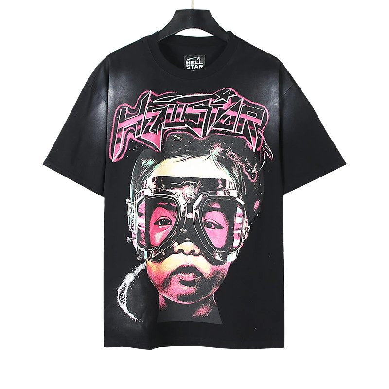 Hellstar Alien Eyes Print T-Shirt photo 6