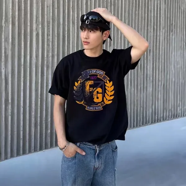 Fear of God Essentials Crest Logo White T-Shirt - 5