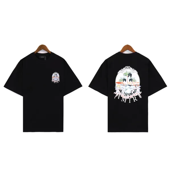 Amiri Snake Logo Graphic T-Shirt Black - 10