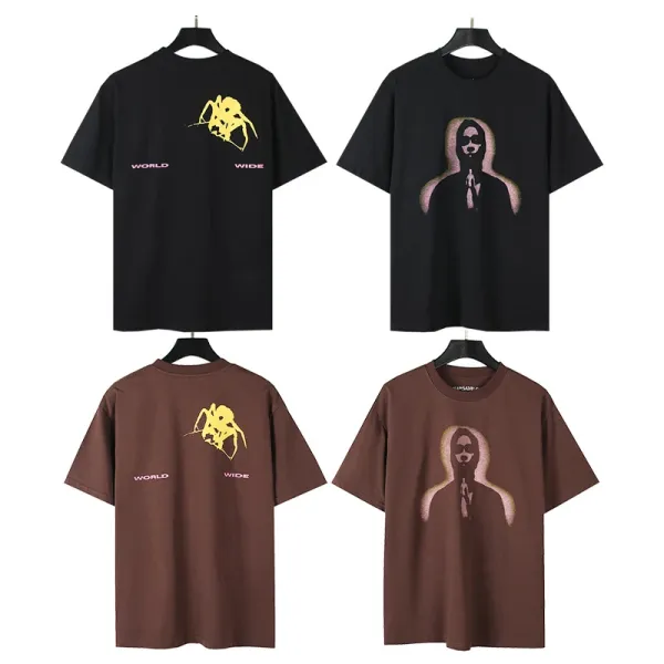 Design World Wide Graphic Print Brown T-Shirt - 3