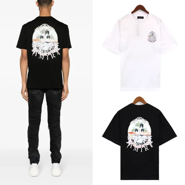 Amiri Snake Logo Graphic T-Shirt Black - 8