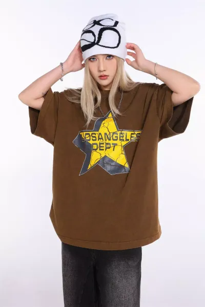 Gallery Dept Odept Drave Graphic Print T-Shirt Black - 25