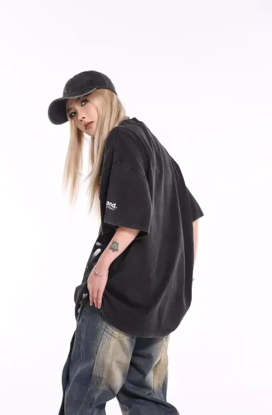 Gallery Dept Odept Drave Graphic Print T-Shirt Black - 48