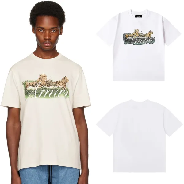 Amiri Bandana Rabbit Logo White T-Shirt - 10