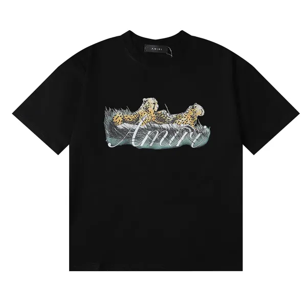 Amiri Bandana Rabbit Logo White T-Shirt - 15