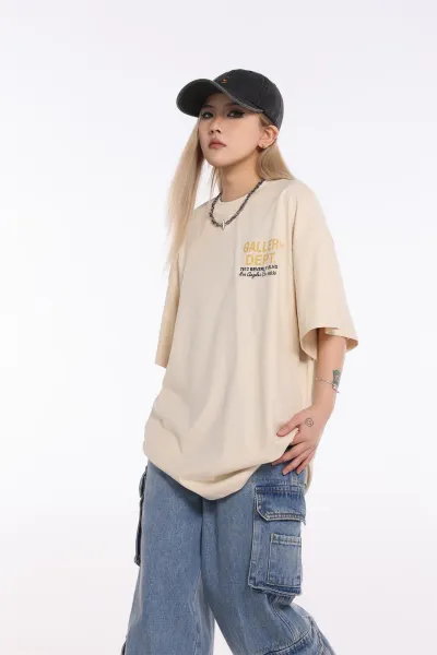 Gallery Dept Odept Drave Graphic Print T-Shirt Black - 8