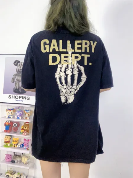 Gallery Dept Tom Green Graphic Washed Black T-Shirt - 12