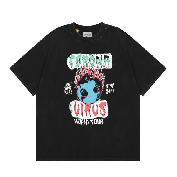 Gallery Dept Tom Green Graphic Washed Black T-Shirt - 20