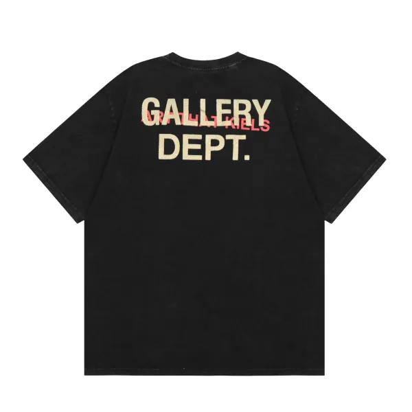 Gallery Dept Tom Green Graphic Washed Black T-Shirt - 31