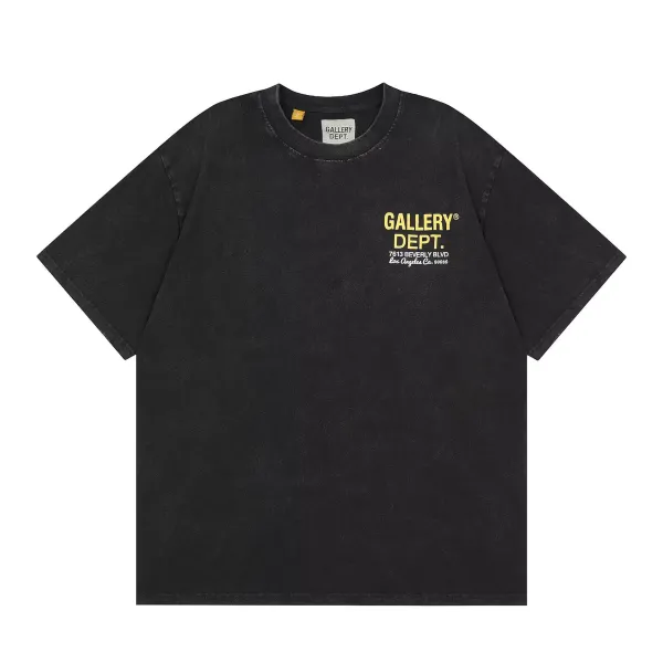 Gallery Dept Tom Green Graphic Washed Black T-Shirt - 35