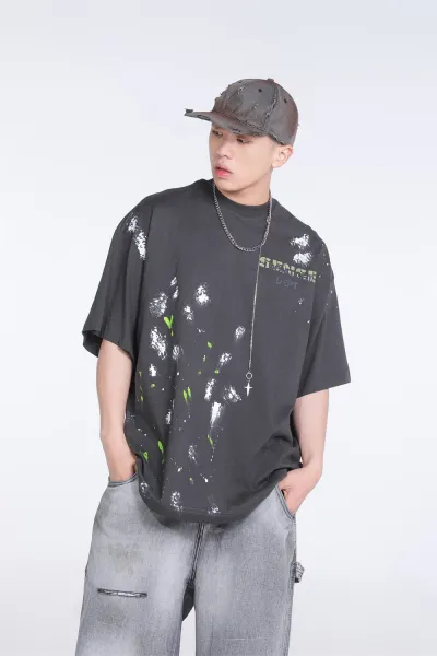 Gallery Dept Odept Drave Graphic Print T-Shirt Black - 34