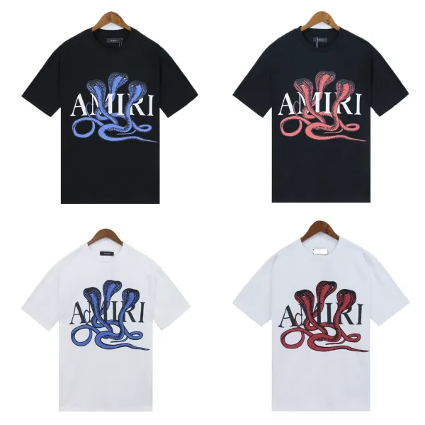 Amiri Snake Logo Graphic T-Shirt Black - 11