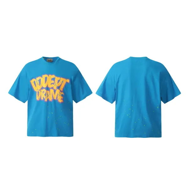 Gallery Dept Odd Dept Drama Blue Spray Paint T-Shirt - 1