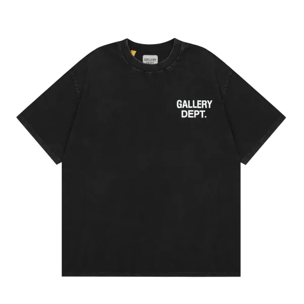Gallery Dept. Acid Wash Black T-Shirt - 9