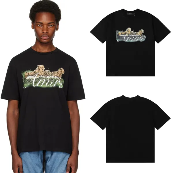 Amiri Bandana Rabbit Logo White T-Shirt - 14
