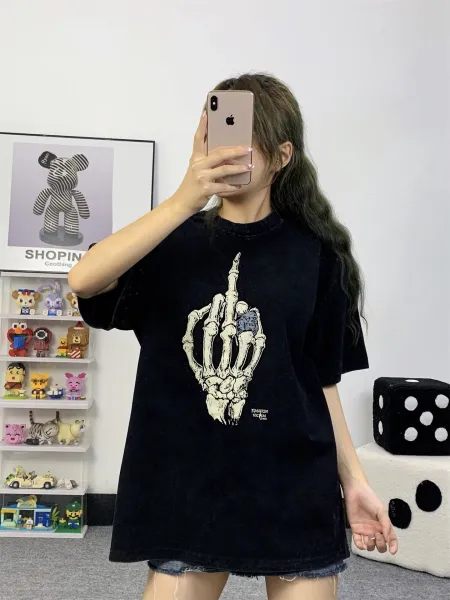 Gallery Dept Tom Green Graphic Washed Black T-Shirt - 14