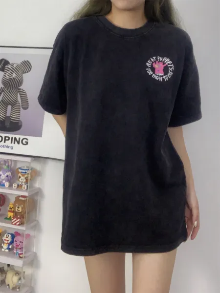 Gallery Dept Tom Green Graphic Washed Black T-Shirt - 29
