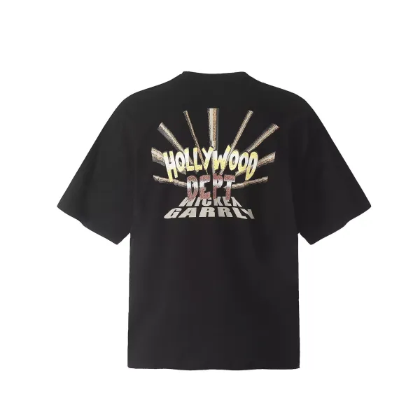 Gallery Dept x Disney Mickey Mouse Vintage Circle Print Black T-Shirt - 17