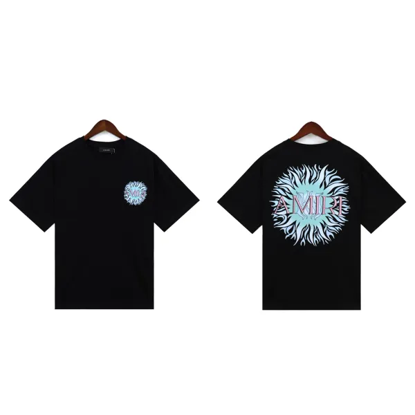 Amiri Snake Logo Graphic T-Shirt Black - 24